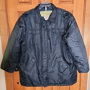 Evin Telescopic Men's Navy Blue Jacket for When it is REALLY Cold Size XXL